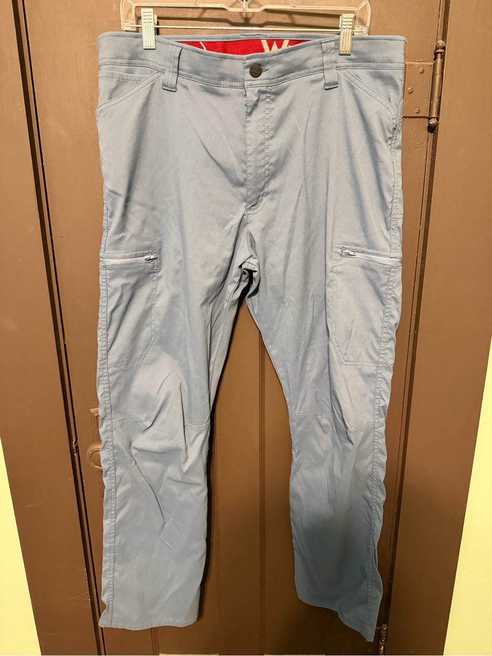 Men's Wrangler Light Blue Cargo Pants